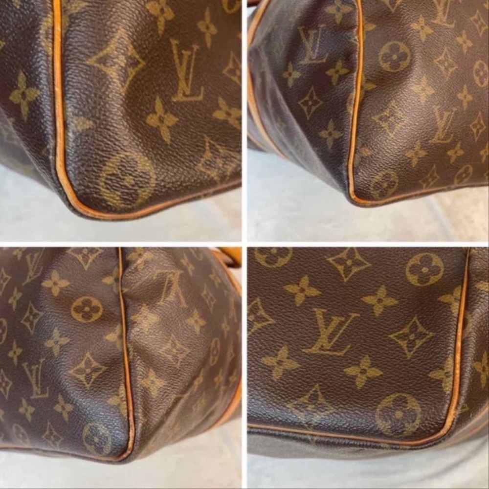 Louis Vuitton Brown Monogram Travel Bag - Picture 6 of 8